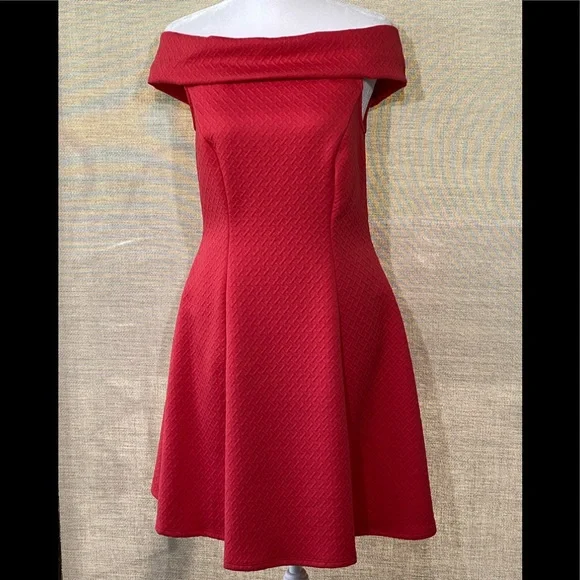 🌞Host Pick🌞ModCloth Coral Shrimp Salmon Color Dress, S - Picture 1 of 5